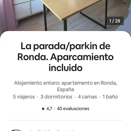 La Bola Parking Ronda